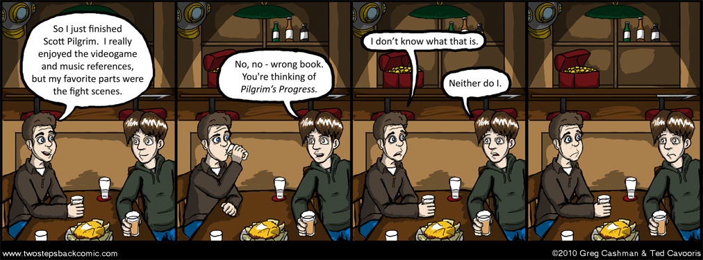 Ted was actually reading a story about the Mayflower.