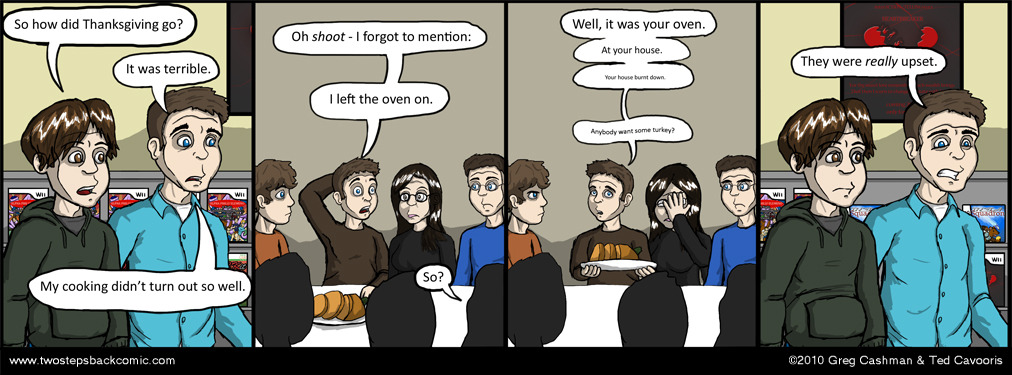 Clearly, by turkey Greg means pumpkin