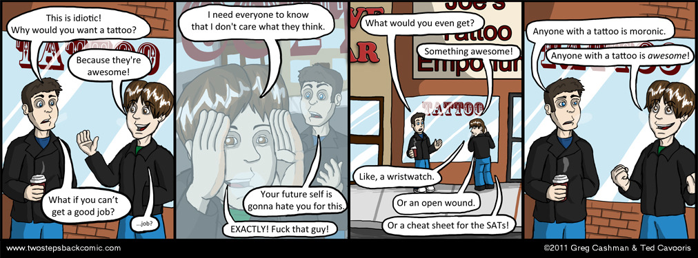 Ted really likes the word awesome
