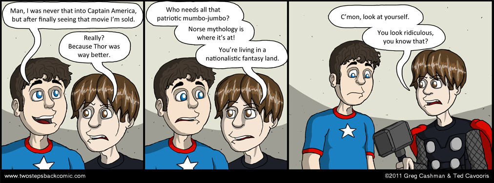 I mean, Norse Mythology is basically the one true religion, according to the movies.