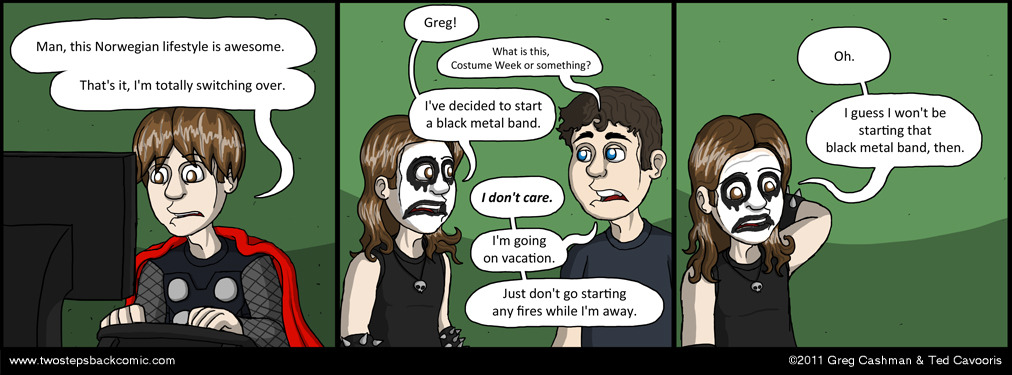 Also, the whole not-being-able-to-play-an-instrument thing doesn't really work with that genre.