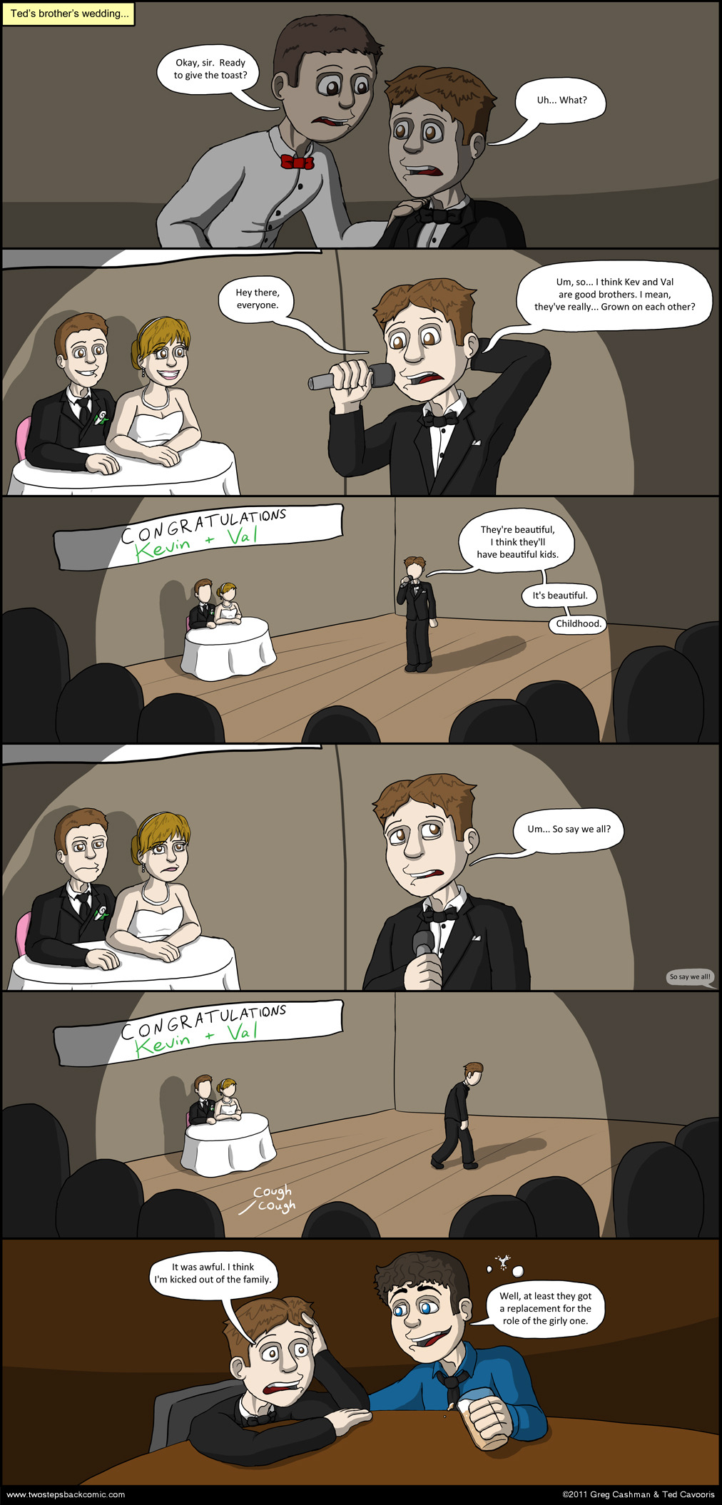 Ted thought they asked him to be the Worst Man. Ted thought they asked him to be the Worst Man.