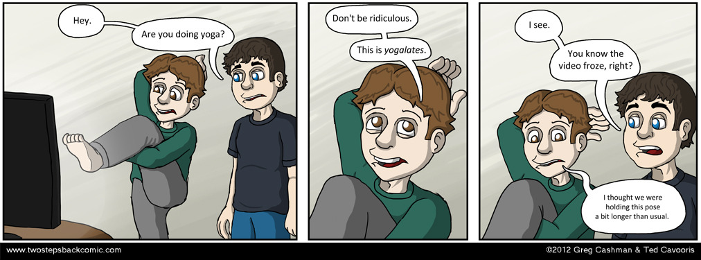 Ted only started doing yogalates in the first place because he thought it was a type of iced coffee Ted only started doing yogalates in the first place because he thought it was a type of iced coffee