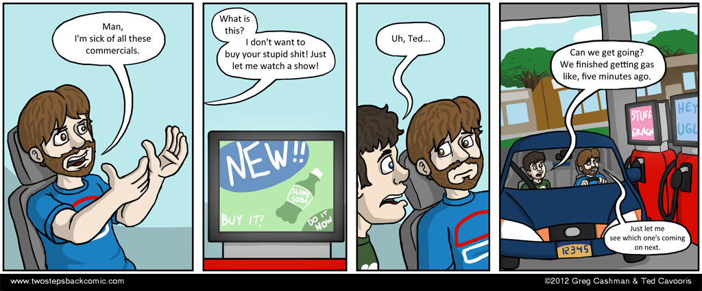 It's the same one that was on two commercials ago