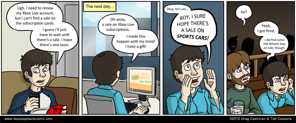 Boy, I sure hope people tell everybody about this great webcomic I read. (It's called Johnny Wander; it's great.)