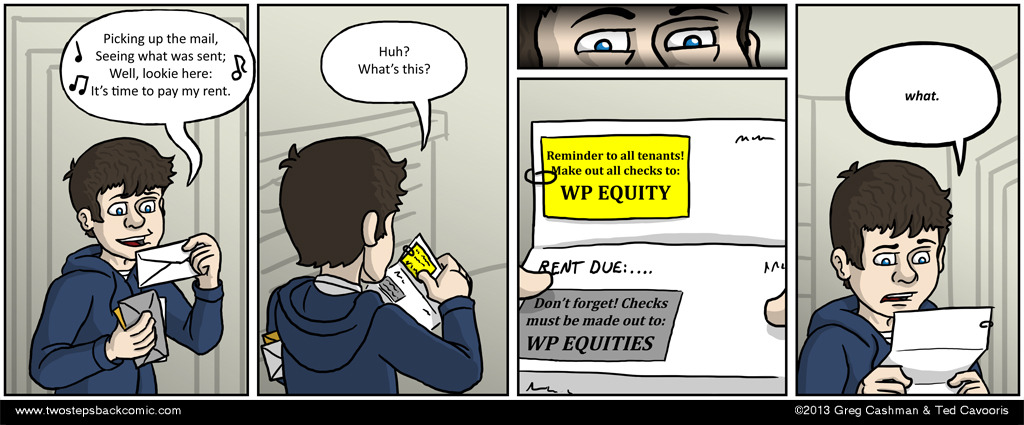 'Also, why is the bill written in squiggly lines?' 'Also, why is the bill written in squiggly lines?'