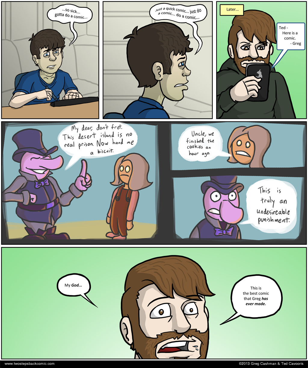 'Definitely not the best thing I've ever made, of course.'