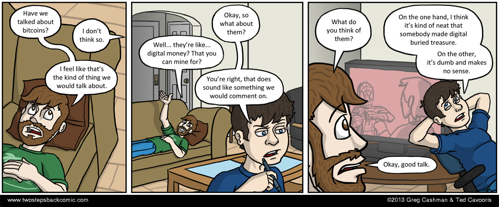 There's a virtual currency joke waiting to be made here.
