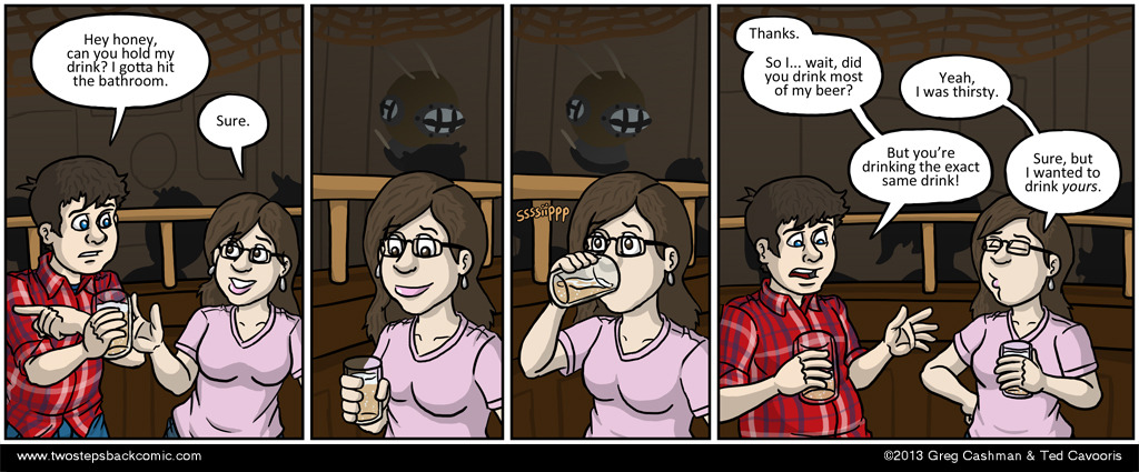 Greg didn't call 'no drinksies' Greg didn't call 'no drinksies'