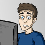 Greg is often shocked and confused by computers.